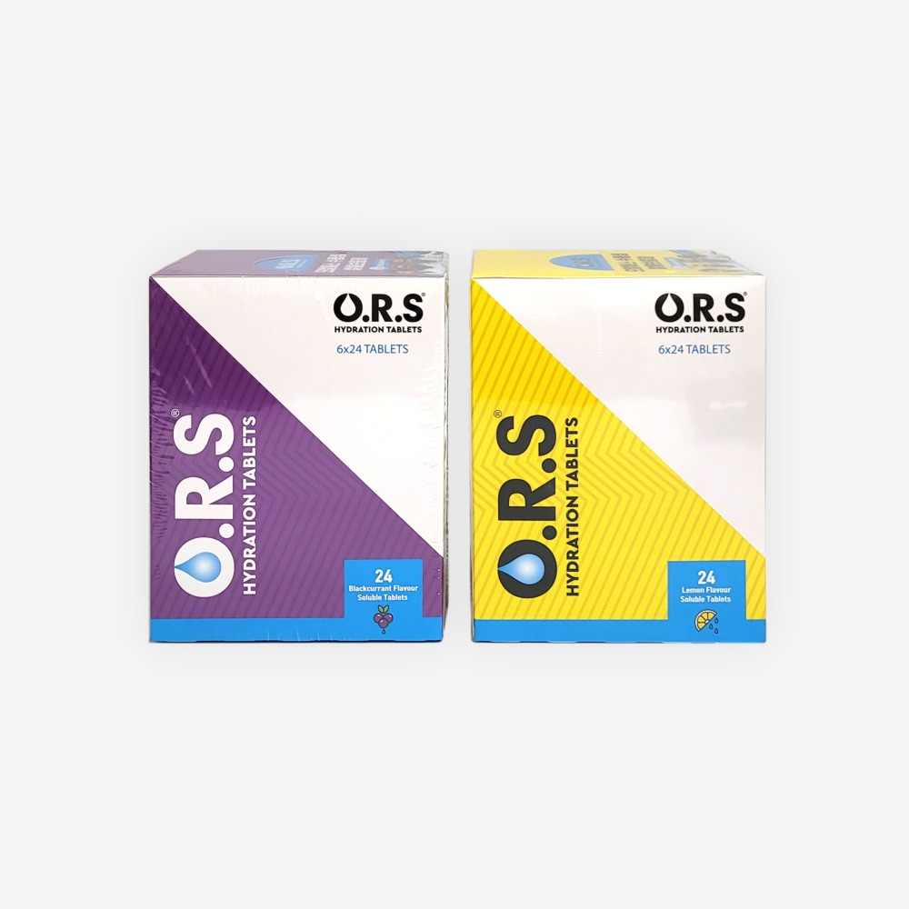 손흥민 ORS 오알에스 수용성 칼륨 보충제 1통(24정/레몬맛,블랙커런트맛) 전해질 미네랄